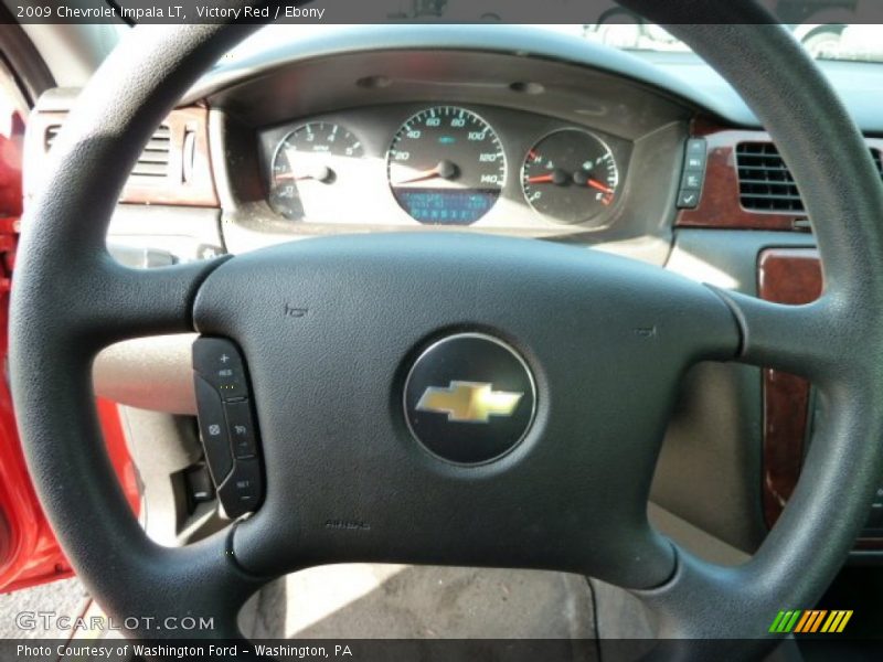 Victory Red / Ebony 2009 Chevrolet Impala LT