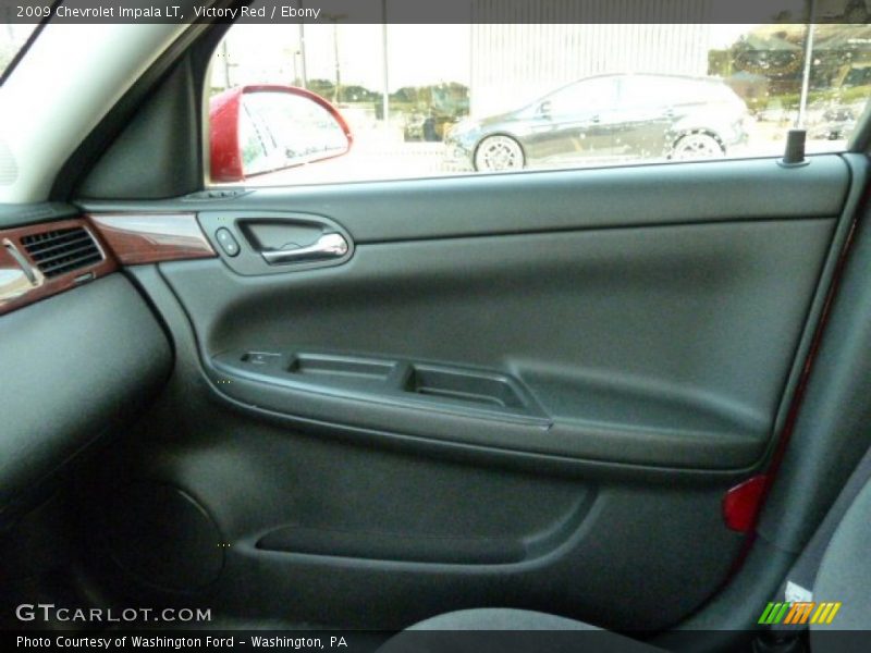 Victory Red / Ebony 2009 Chevrolet Impala LT