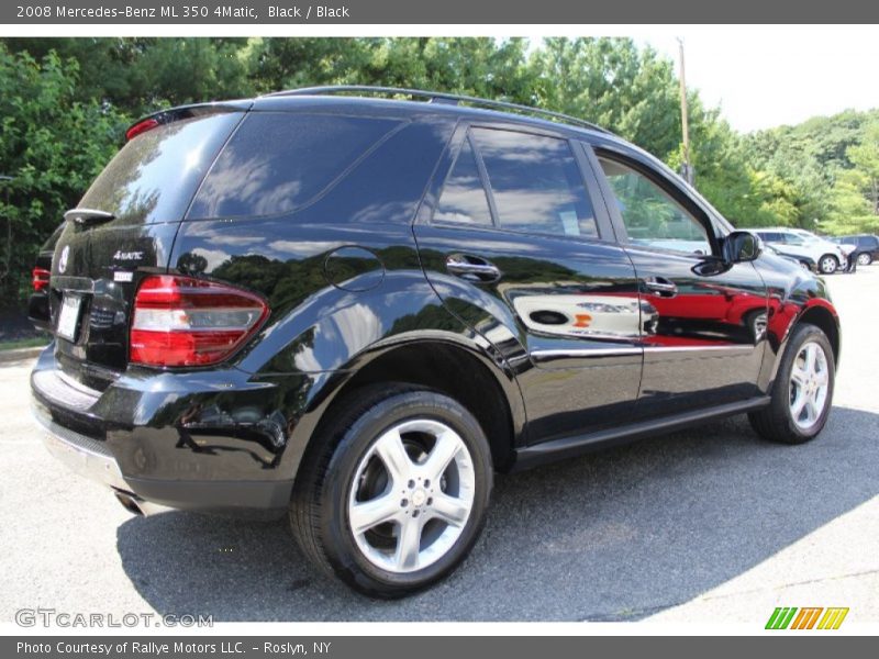 Black / Black 2008 Mercedes-Benz ML 350 4Matic