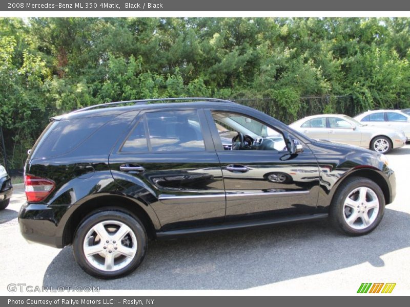 Black / Black 2008 Mercedes-Benz ML 350 4Matic