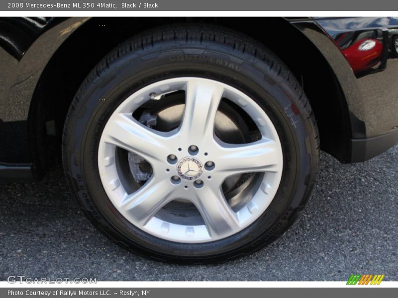 Black / Black 2008 Mercedes-Benz ML 350 4Matic