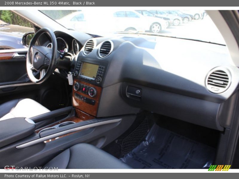 Black / Black 2008 Mercedes-Benz ML 350 4Matic