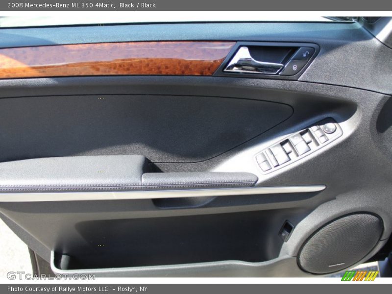 Black / Black 2008 Mercedes-Benz ML 350 4Matic