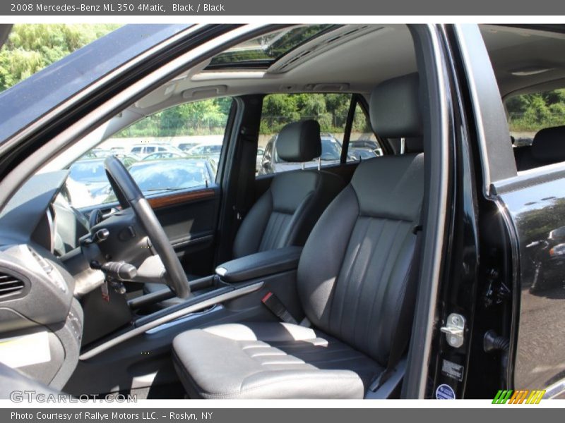 Black / Black 2008 Mercedes-Benz ML 350 4Matic