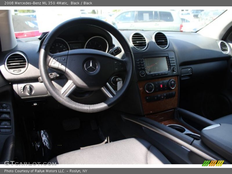 Black / Black 2008 Mercedes-Benz ML 350 4Matic