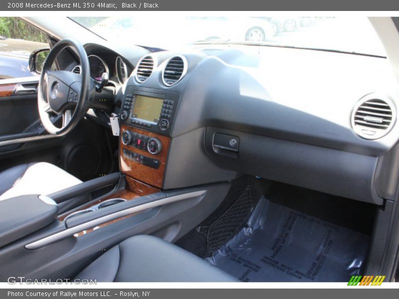 Black / Black 2008 Mercedes-Benz ML 350 4Matic