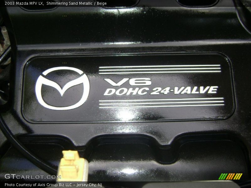 Shimmering Sand Metallic / Beige 2003 Mazda MPV LX