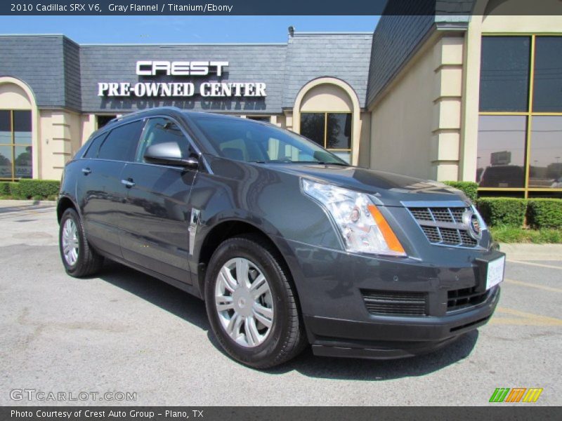 Gray Flannel / Titanium/Ebony 2010 Cadillac SRX V6