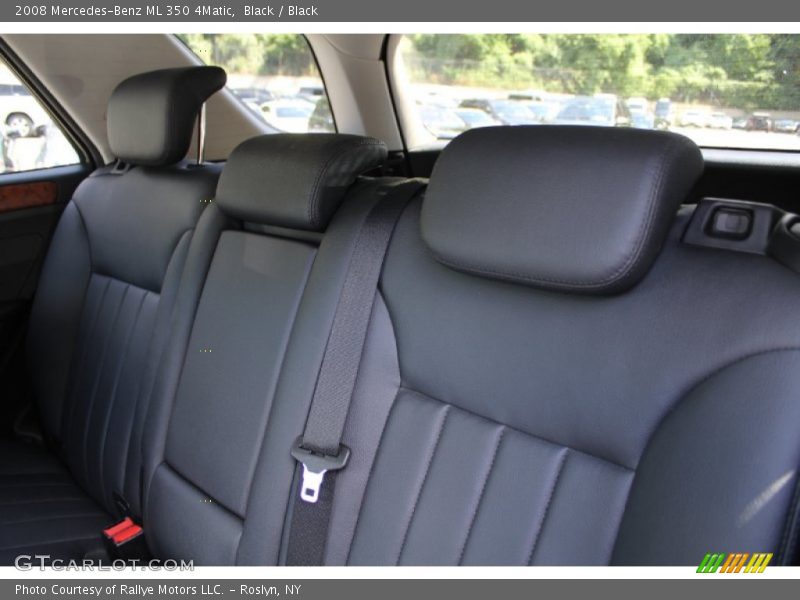 Black / Black 2008 Mercedes-Benz ML 350 4Matic