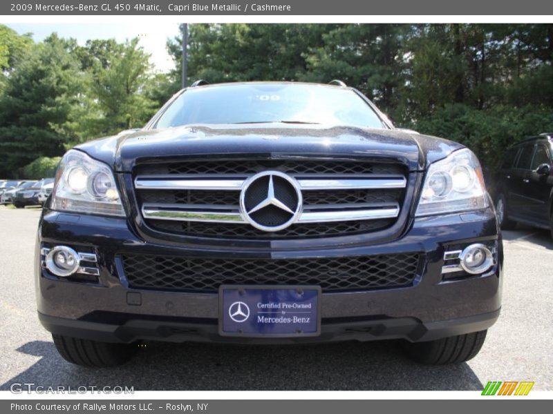 Capri Blue Metallic / Cashmere 2009 Mercedes-Benz GL 450 4Matic