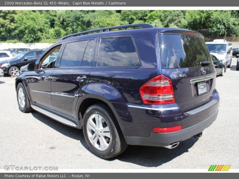 Capri Blue Metallic / Cashmere 2009 Mercedes-Benz GL 450 4Matic