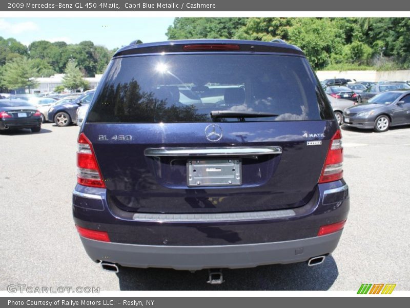 Capri Blue Metallic / Cashmere 2009 Mercedes-Benz GL 450 4Matic