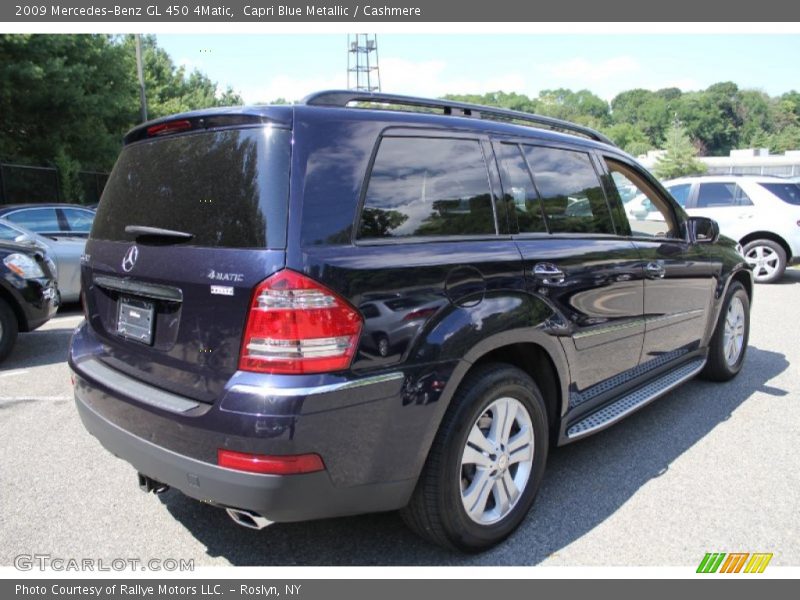 Capri Blue Metallic / Cashmere 2009 Mercedes-Benz GL 450 4Matic