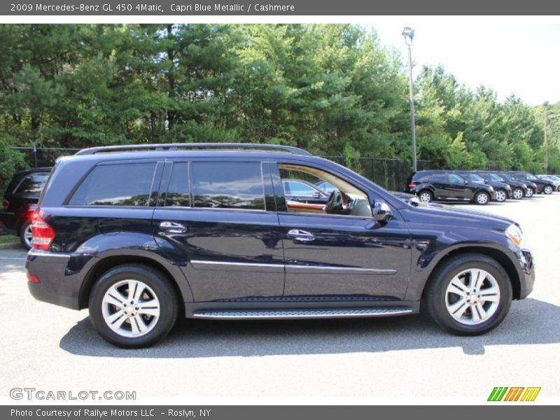 Capri Blue Metallic / Cashmere 2009 Mercedes-Benz GL 450 4Matic
