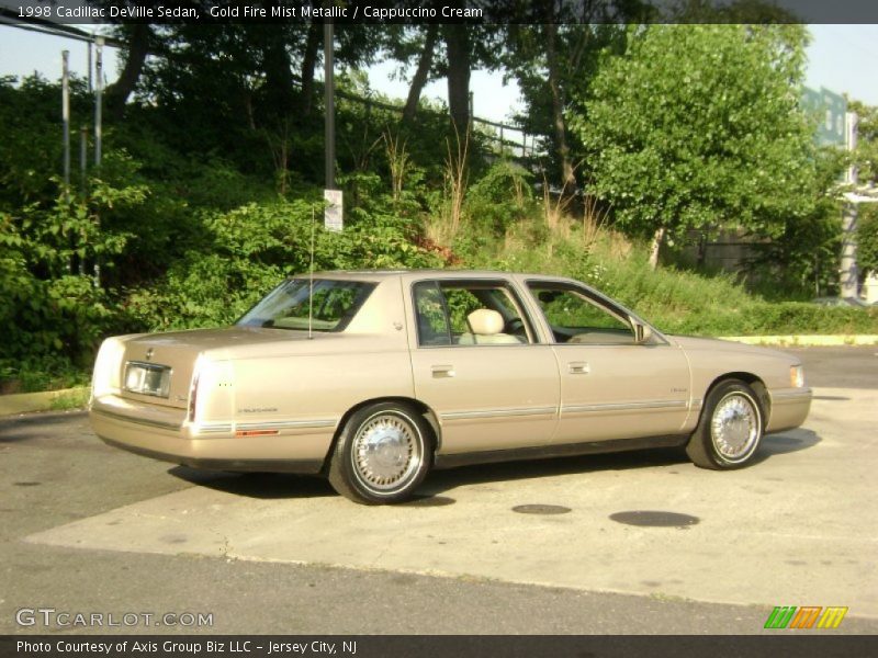  1998 DeVille Sedan Gold Fire Mist Metallic