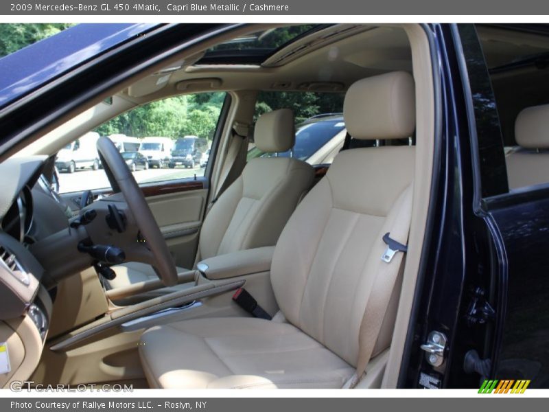 Capri Blue Metallic / Cashmere 2009 Mercedes-Benz GL 450 4Matic