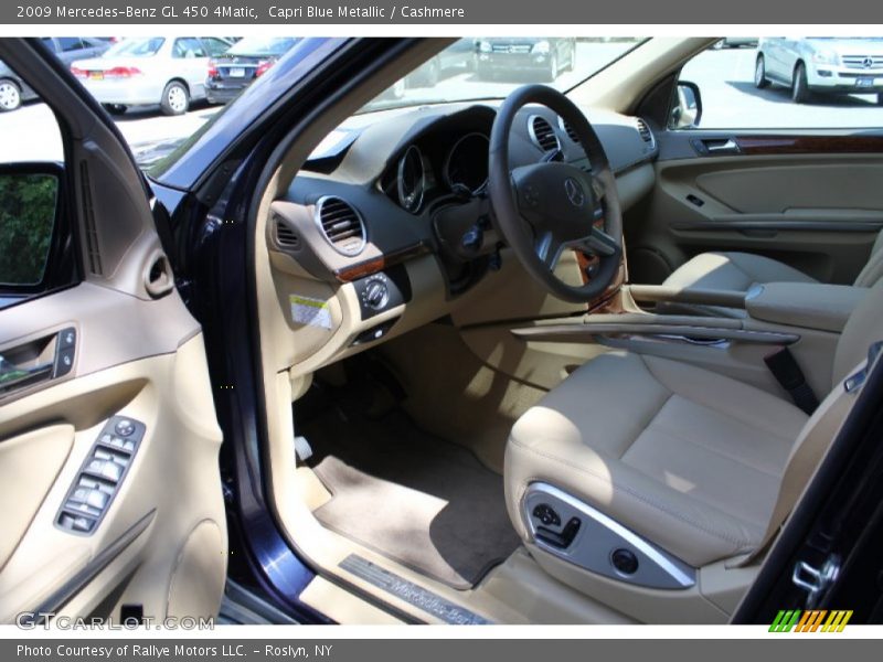 Capri Blue Metallic / Cashmere 2009 Mercedes-Benz GL 450 4Matic