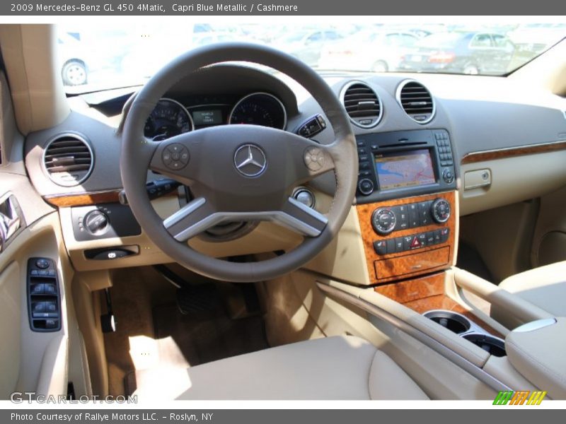 Capri Blue Metallic / Cashmere 2009 Mercedes-Benz GL 450 4Matic