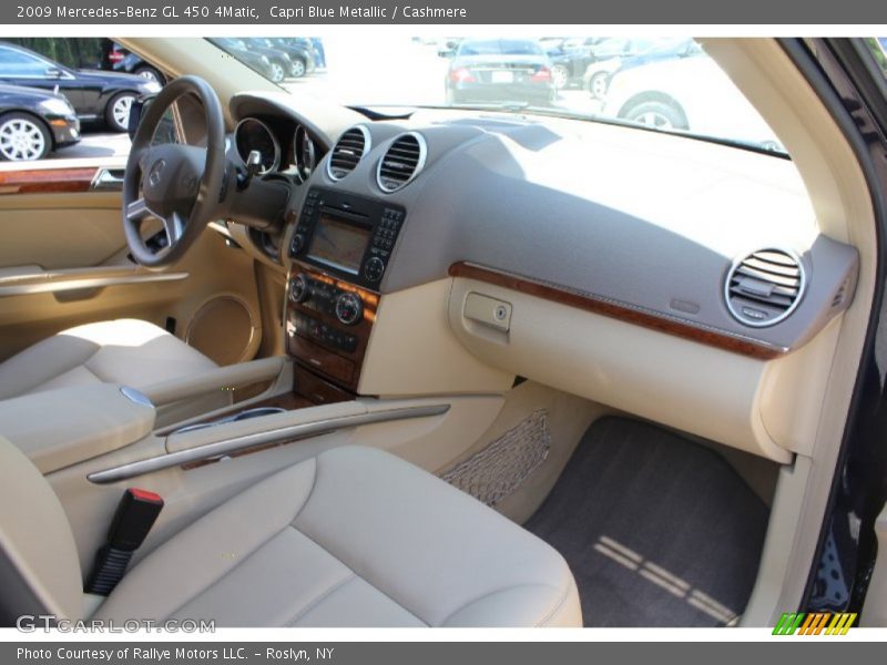 Capri Blue Metallic / Cashmere 2009 Mercedes-Benz GL 450 4Matic