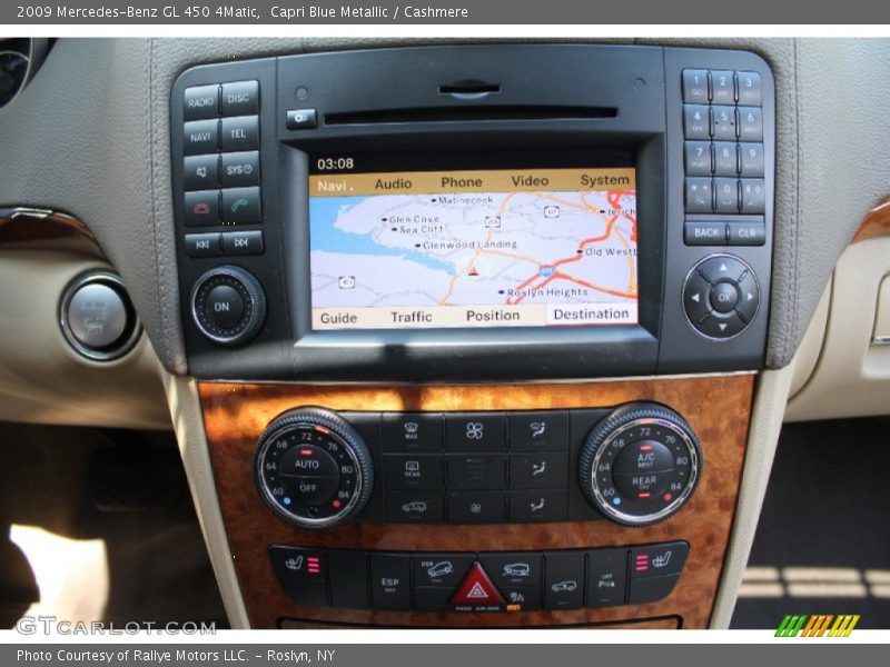 Capri Blue Metallic / Cashmere 2009 Mercedes-Benz GL 450 4Matic