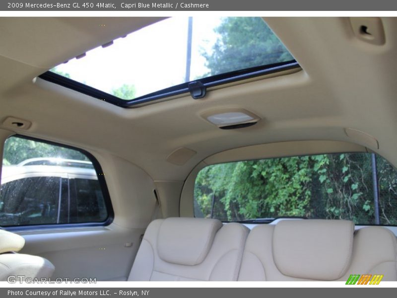 Capri Blue Metallic / Cashmere 2009 Mercedes-Benz GL 450 4Matic