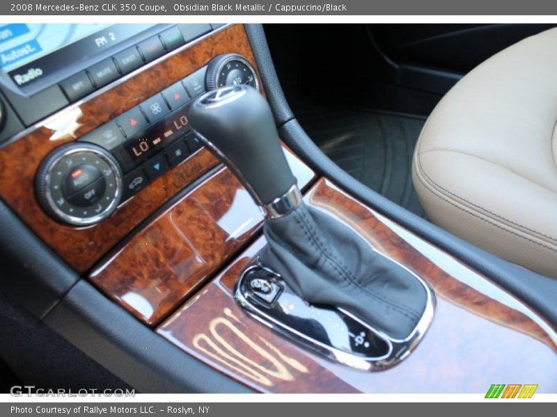 Obsidian Black Metallic / Cappuccino/Black 2008 Mercedes-Benz CLK 350 Coupe
