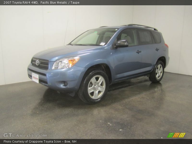 Pacific Blue Metallic / Taupe 2007 Toyota RAV4 4WD