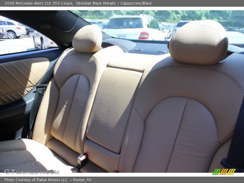 Obsidian Black Metallic / Cappuccino/Black 2008 Mercedes-Benz CLK 350 Coupe