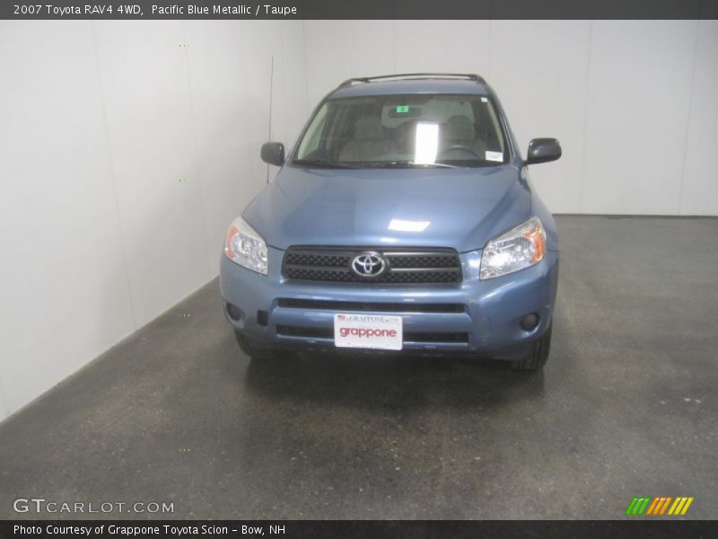 Pacific Blue Metallic / Taupe 2007 Toyota RAV4 4WD