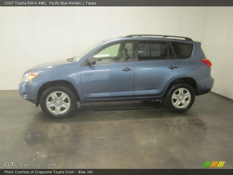 Pacific Blue Metallic / Taupe 2007 Toyota RAV4 4WD