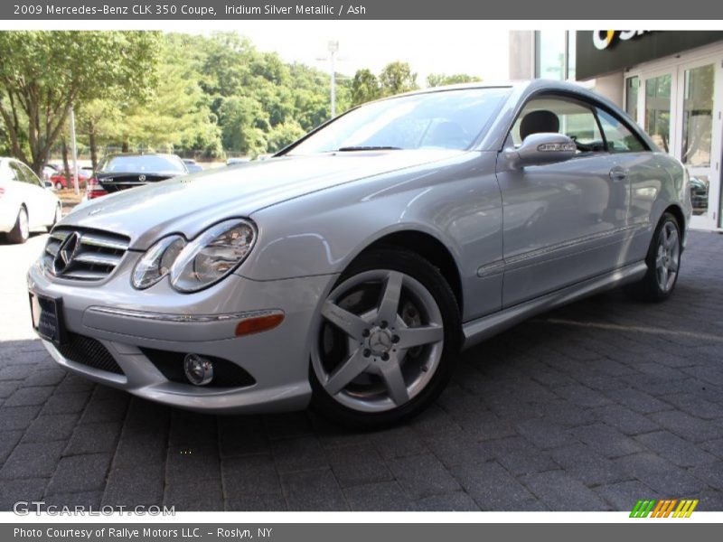 Iridium Silver Metallic / Ash 2009 Mercedes-Benz CLK 350 Coupe