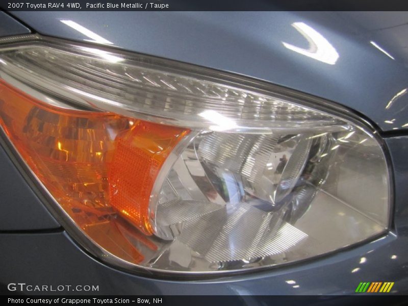 Pacific Blue Metallic / Taupe 2007 Toyota RAV4 4WD