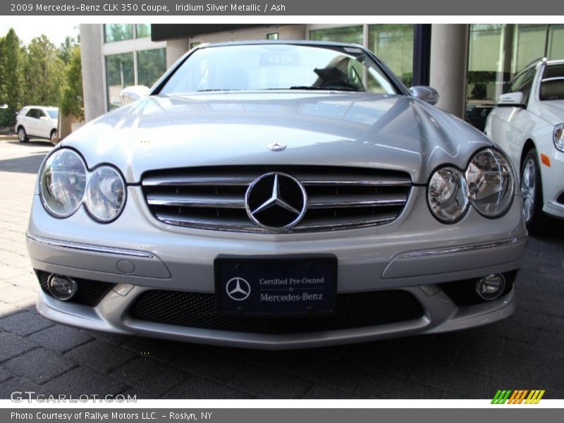 Iridium Silver Metallic / Ash 2009 Mercedes-Benz CLK 350 Coupe