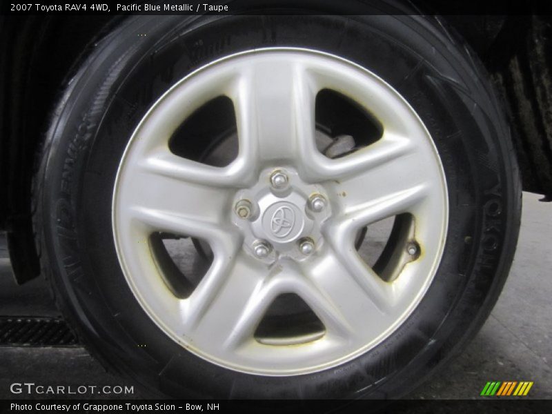 Pacific Blue Metallic / Taupe 2007 Toyota RAV4 4WD