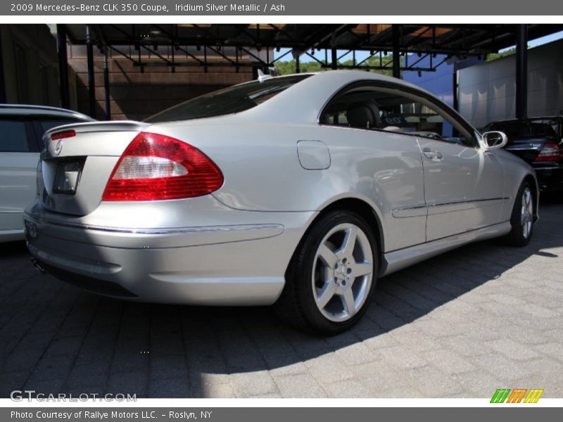 Iridium Silver Metallic / Ash 2009 Mercedes-Benz CLK 350 Coupe