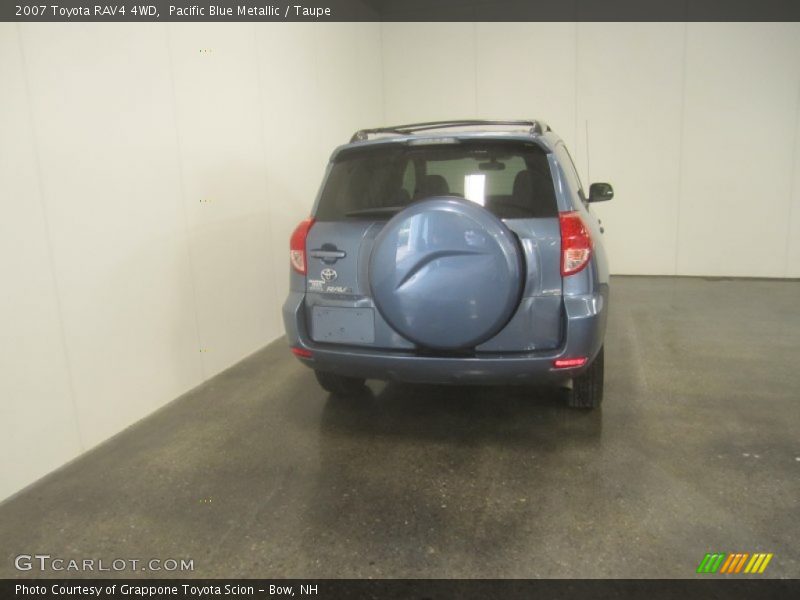 Pacific Blue Metallic / Taupe 2007 Toyota RAV4 4WD