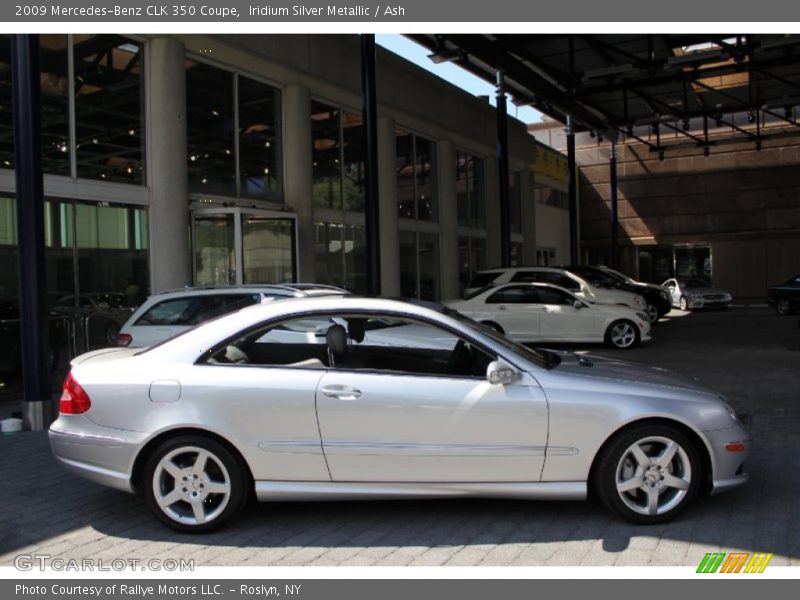 Iridium Silver Metallic / Ash 2009 Mercedes-Benz CLK 350 Coupe