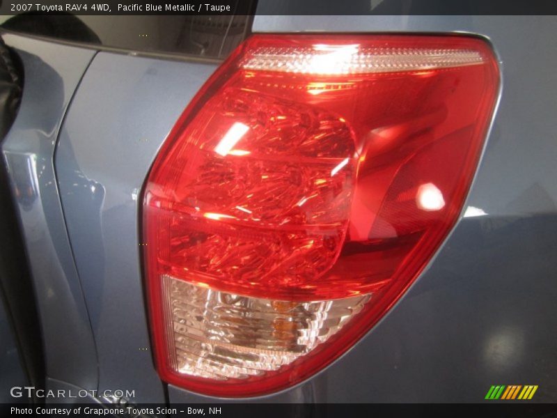 Pacific Blue Metallic / Taupe 2007 Toyota RAV4 4WD