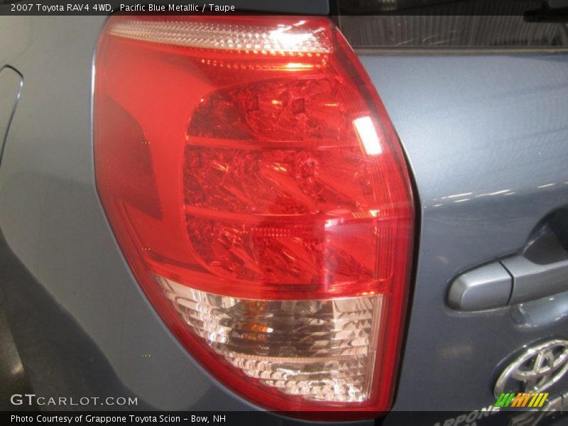 Pacific Blue Metallic / Taupe 2007 Toyota RAV4 4WD