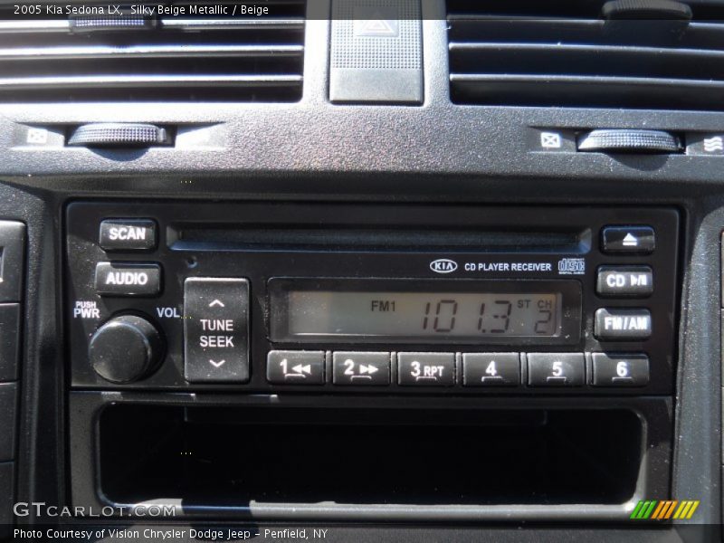 Silky Beige Metallic / Beige 2005 Kia Sedona LX