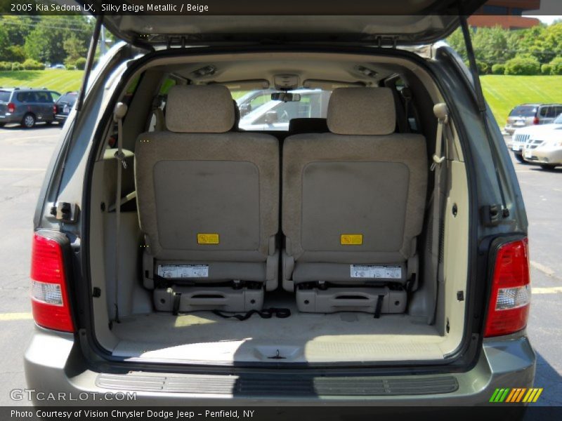 Silky Beige Metallic / Beige 2005 Kia Sedona LX