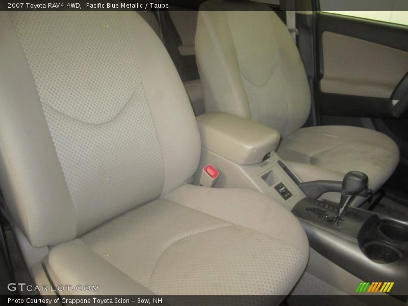 Pacific Blue Metallic / Taupe 2007 Toyota RAV4 4WD