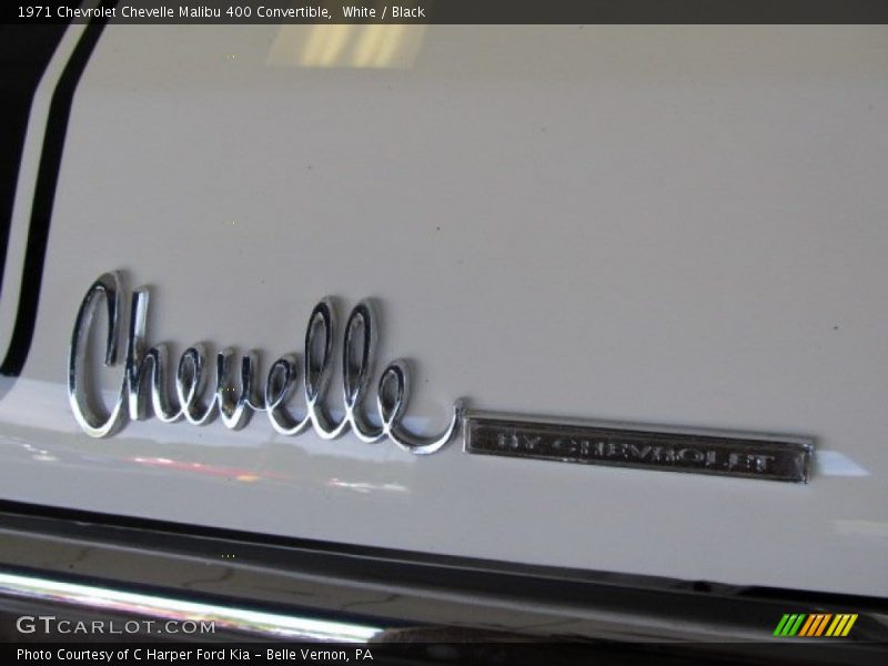  1971 Chevelle Malibu 400 Convertible Logo