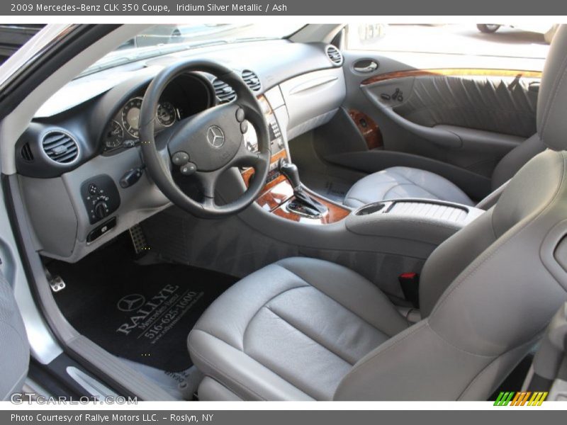 Iridium Silver Metallic / Ash 2009 Mercedes-Benz CLK 350 Coupe