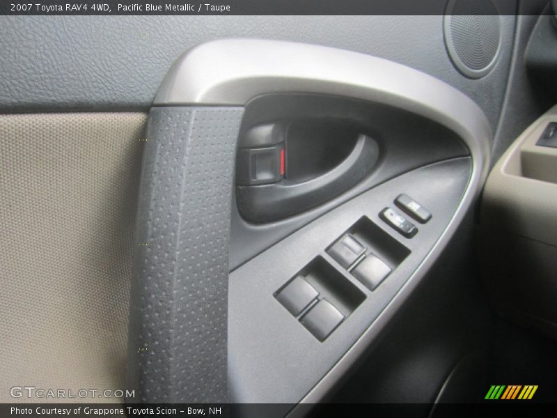 Pacific Blue Metallic / Taupe 2007 Toyota RAV4 4WD