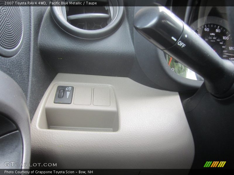 Pacific Blue Metallic / Taupe 2007 Toyota RAV4 4WD