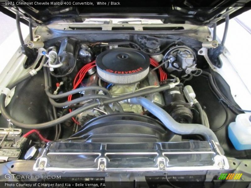  1971 Chevelle Malibu 400 Convertible Engine - 350 cid V8