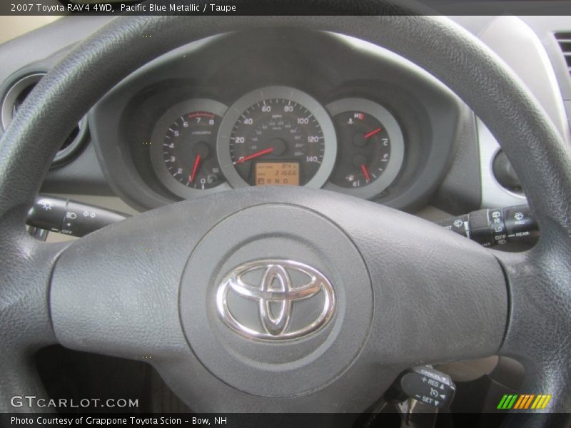 Pacific Blue Metallic / Taupe 2007 Toyota RAV4 4WD