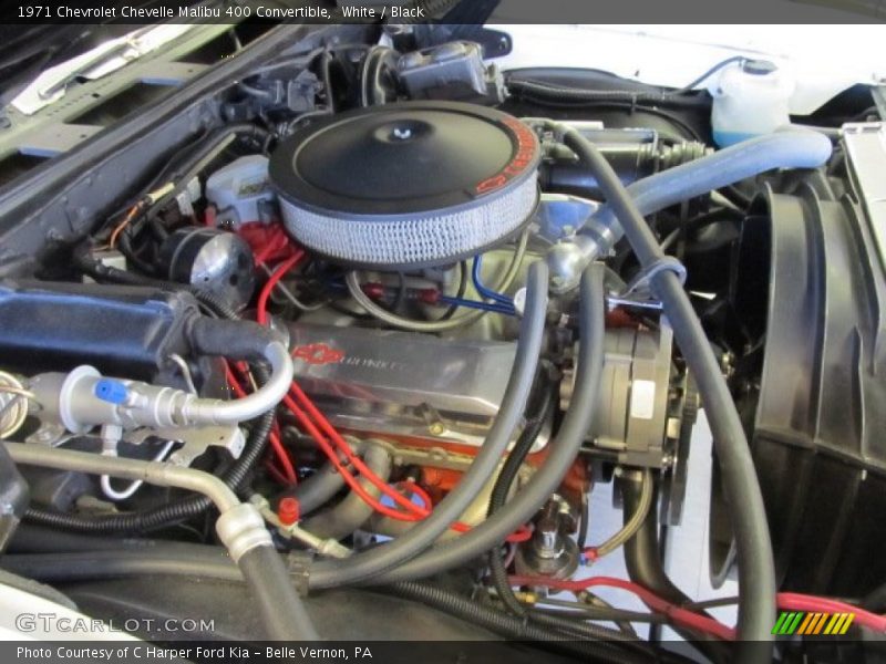  1971 Chevelle Malibu 400 Convertible Engine - 350 cid V8