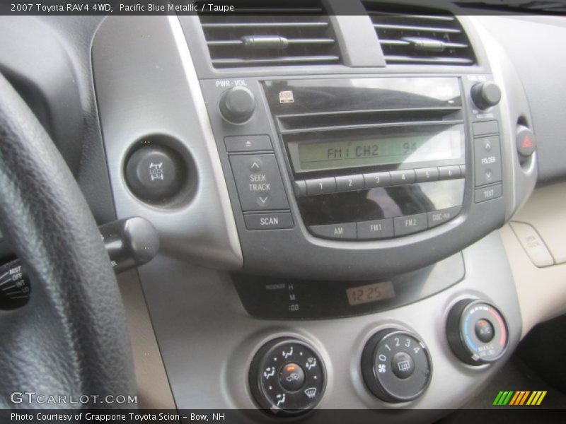 Pacific Blue Metallic / Taupe 2007 Toyota RAV4 4WD